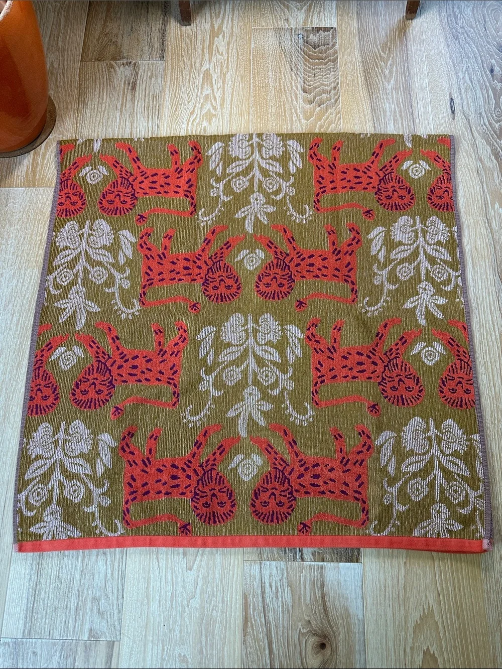 Anthropologie “Layla Lion” Beach Towel